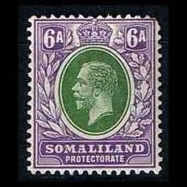 BRITISH COLONIES: (British) Somaliland (Protectorate) 50* - Morawino Stamps