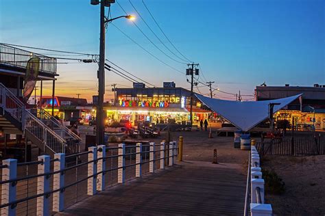 Salisbury Beach Boardwalk at Sunset Photograph by Toby McGuire | Pixels