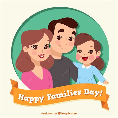 Free Vector | Family day background