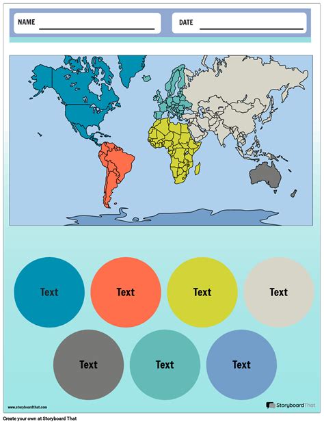 Printable World Geography Worksheets — Maps and Templates - Worksheets ...