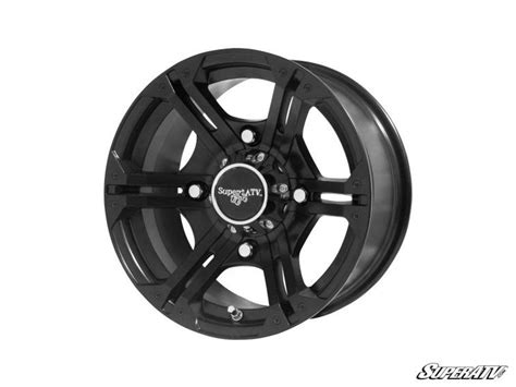 Polaris Ranger 14 Inch Black H-Series Bandit Wheels by SuperATV