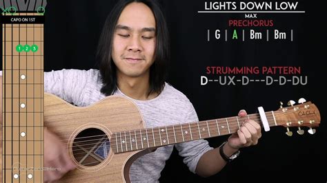 Lights Down Low Guitar Cover Acoustic - MAX 🎸 |Tabs + Chords| - YouTube