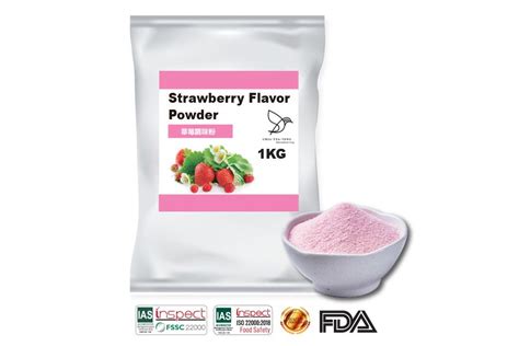 Strawberry Flavor Powder - Bulk Fruit Flavoring Powder | Made in Taiwan Beverage Flavoring ...