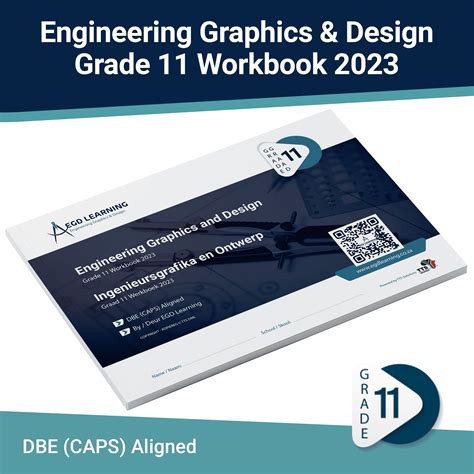 Engineering Graphics & Design Gr.11 A3 Workbook (Eng & Afr) DBE Aligned • Teacha!