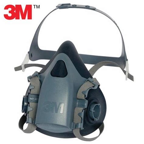 3M™ 7502 Twin Filter Half Mask Respirator only (Filters not included)