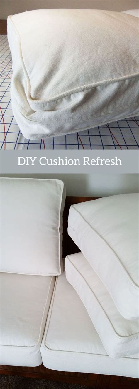 DIY Cushion Refresh for Your Sofa and Armchair | Diy cushion, Cushions on sofa, Furniture makeover