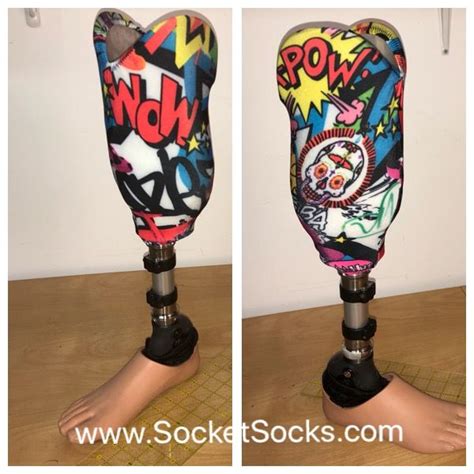 Socket Socks covers © | Prosthetic leg, Prosthetics, Style