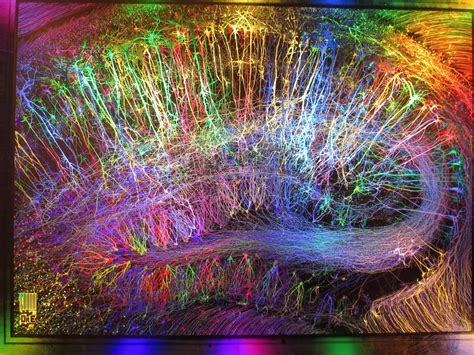 Teaching High School Psychology: Art brings neural circuitry to light