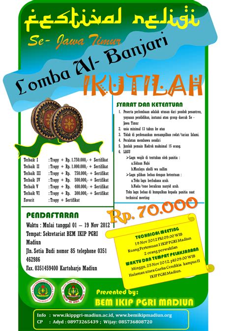 Kompetisi Hadroh Al Banjari Se- Jawa Timur - INFO LOMBA 2023 TERUPDATE ...