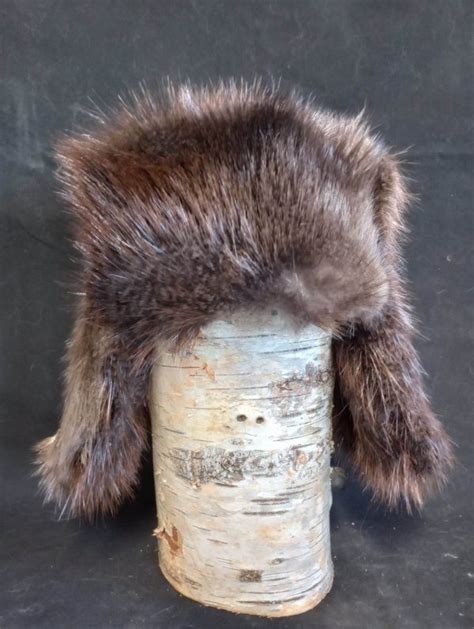 Trooper Style Beaver Fur Hat – Waddell Wildlife Creations and Leather