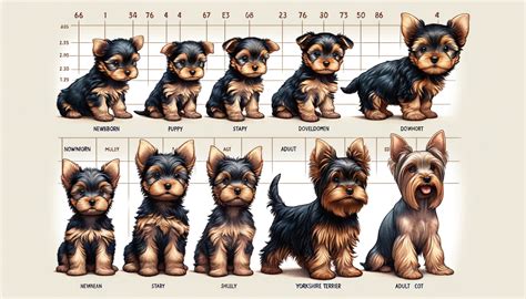 Yorkie Growth Chart Through Life Stages: Things To Know • Yorkies Gram