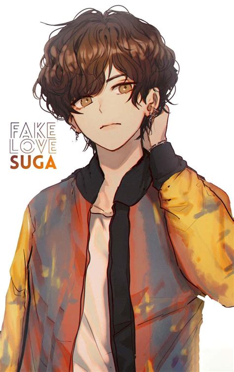 BTS Suga Anime Wallpapers - Wallpaper Cave