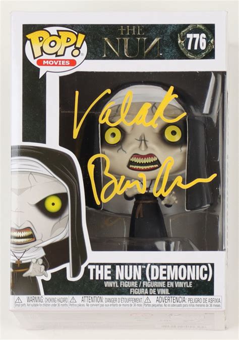 Bonnie Aarons Signed Pop! Movies "The Nun" #775 The Nun Funko Pop! Vinyl Figure Inscribed "Valak ...