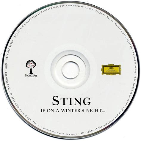 If on a winter's night... de Sting, CD chez techtone11 - Ref:118998615