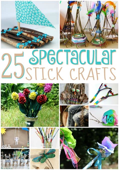 25 Spectacular Stick Crafts For Kids