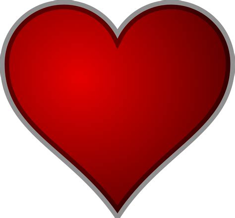 Cartoon Outline Heart - ClipArt Best