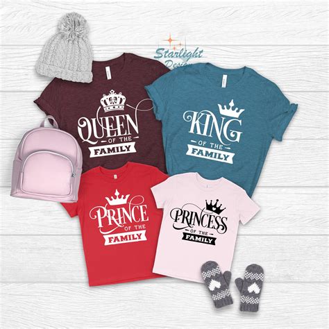 Royal Family T-shirts Family Matching Shirts Royal Matching | Etsy