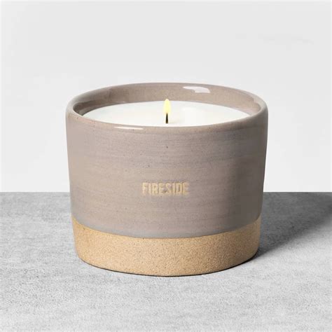 Fireside Glaze Ceramic Candle | Shop the Best 2019 Fall Candles at Target | POPSUGAR Home Photo 17