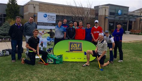 Niagara College students raise more than $3,000 in support of Golf in Schools - Golf Canada