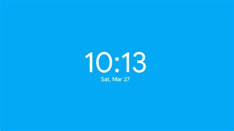 Simple Clock Rainmeter Digital Clock and Date Skin | Rainmeterbase ...