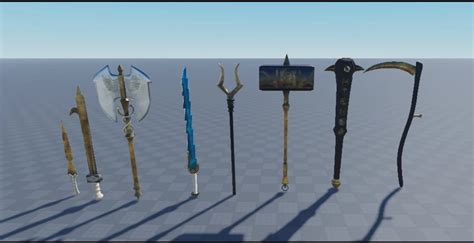 ArtStation - Greek Mythological Weapons Pack