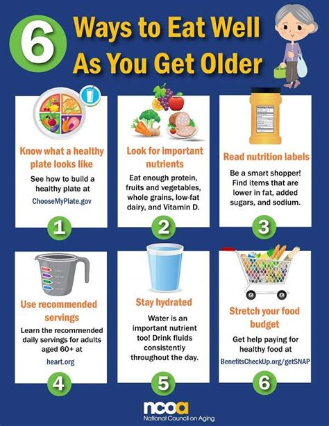 Healthy Eating for Seniors: 6 Ways to Eat Well as You Age