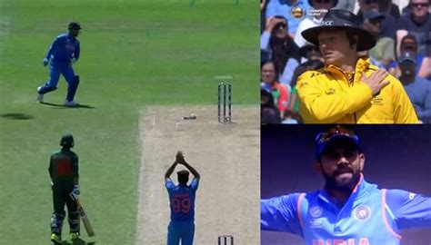 WATCH: Virat Kohli gets angry as MS Dhoni gives away unnecessary 5 ...