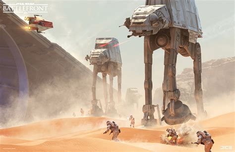 Star Wars Battlefront Art by Anton Grandert | Concept Artist