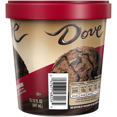 Dove Unconditional Chocolate Ice Cream 15.1 oz | Shipt