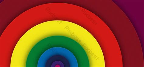 Rainbow Circle Half Abstract Background | AI Free Download - Pikbest