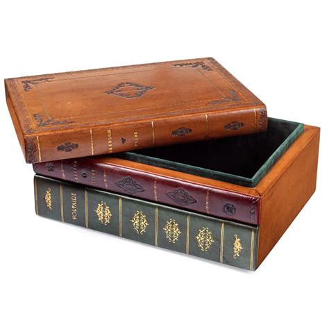 Faux Book Hidden Compartment Box | StashVault - Secret Stash Compartments