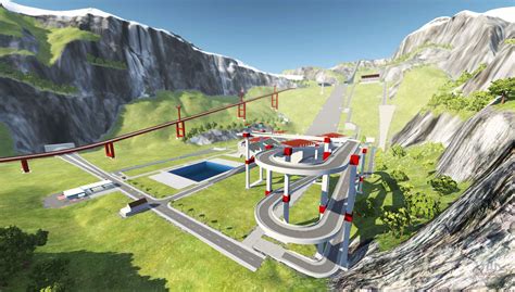 Jump arena for BeamNG Drive