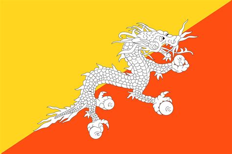 Country Flags That Feature a Dragon - WorldAtlas