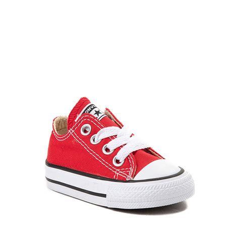 Converse Chuck Taylor All Star Lo Sneaker - Baby / Toddler - Red | Journeys