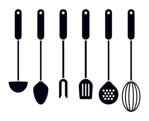 Kitchen Utensils Vector Art, Icons, and Graphics for Free Download