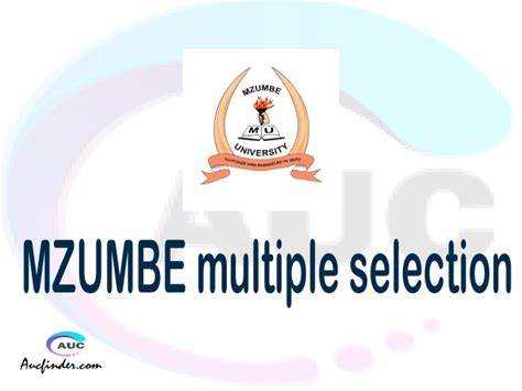 Mzumbe University multiple selection 2021/2022 | Mzumbe University multiple selected applicants