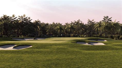 Golf Course Architecture Hole Design Full CGI :: Behance