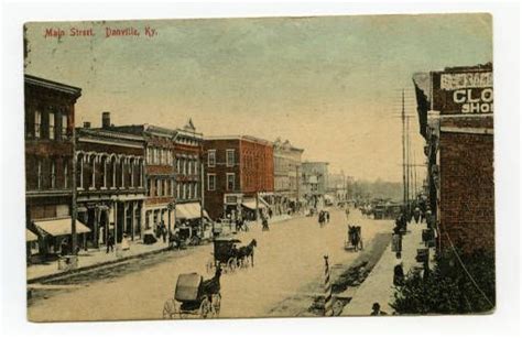 "Main Street, Danville, KY" :: Ronald Morgan Postcard Collection ...