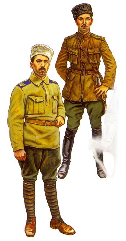 Uniforms of the Azerbaijan Democratic Republic Army (1918-1920 ...