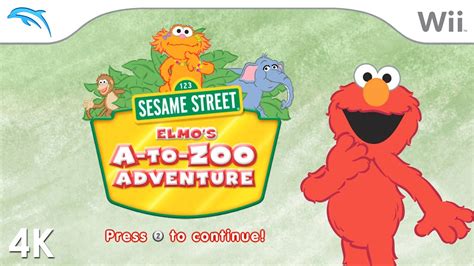 Sesame Street: Elmo's A-to-Zoo Adventure (4K / 2160p) | Dolphin ...