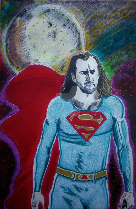 Nicholas Cage as SUPERMAN YKC Concept Art by YOURKILLERCUSTOMS on DeviantArt