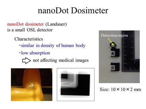 Characteristics of nanoDot Optically Stimulated Luminescence (OSL ...