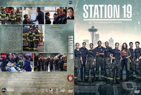 Station 19 - Season 6 R1 Custom DVD Cover & Labels - DVDcover.Com