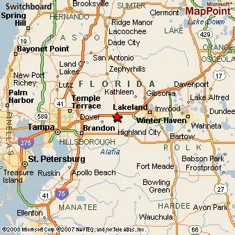 Plant City, Florida Area Map & More