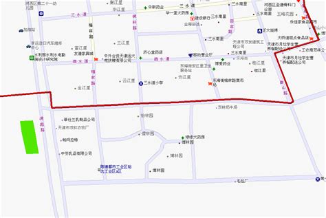 road map of hexi district