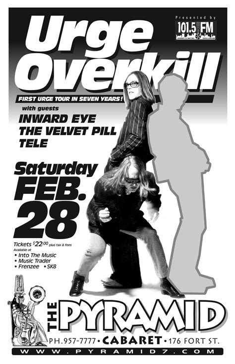 Urge Overkill – February 2004 | Gig Posters 204