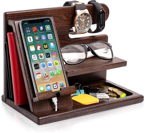 Wood Phone Docking Station | Best Gifts For Your Brother | POPSUGAR ...