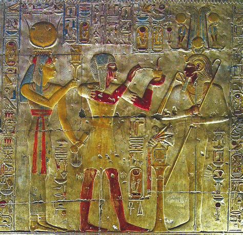 Egyption Hieroglyph From The Temple Of Abydos Photograph by Mountain Dreams - Pixels