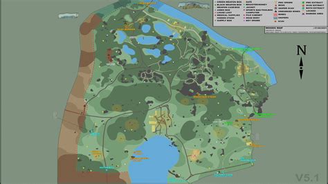 Map Of Woods Escape From Tarkov