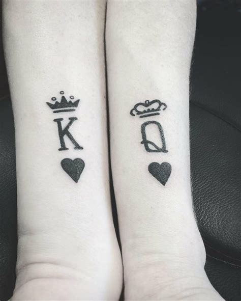 63 Premier King And Queen Tattoos For The Most Wonderful Couples